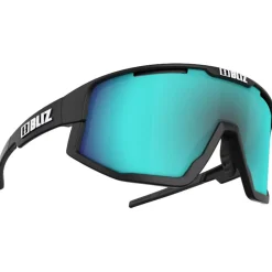 New Lunettes de soleil Fusion Matt Black Smoke Blue Multi Femme Lunettes, Visières|Lunettes Femme