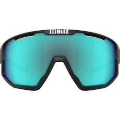 New Lunettes de soleil Fusion Matt Black Smoke Blue Multi Femme Lunettes, Visières|Lunettes Femme