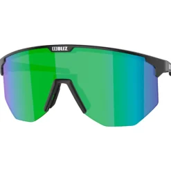 Lunettes, Visières|Lunettes Femme<Bliz Lunettes de soleil Hero Matte Black Brown Green Mirror
