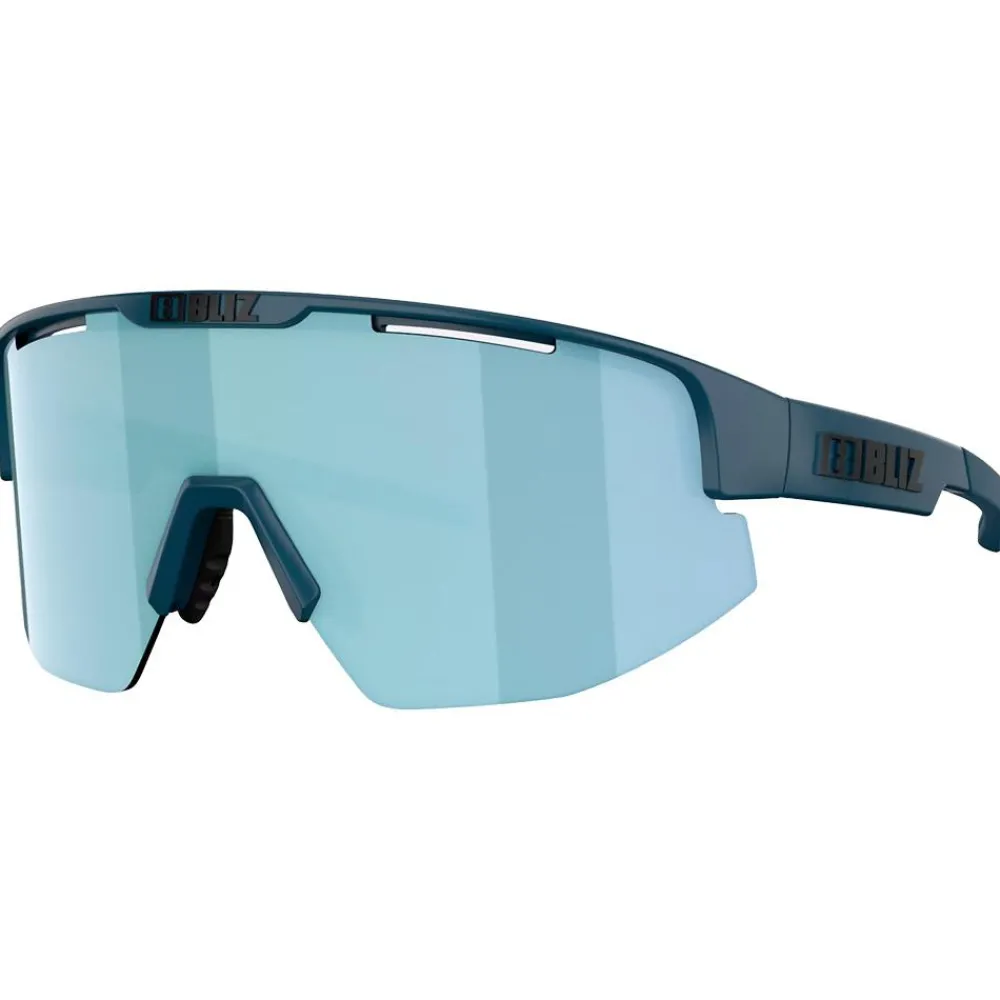 Hot Lunettes de soleil Matrix Matte Blue Smoke Ice Blue Multi Femme Lunettes Trail|Lunettes Trail-Running