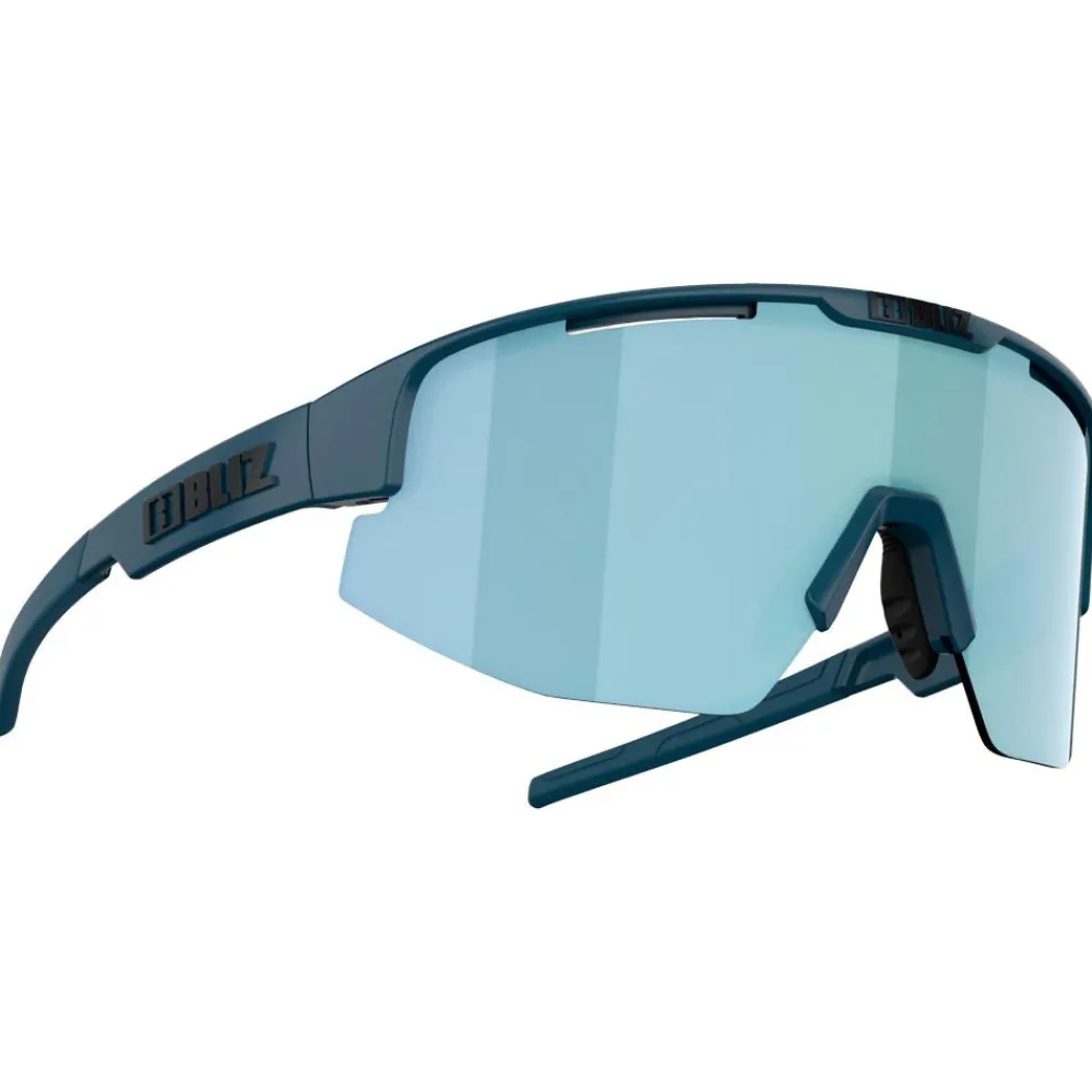Hot Lunettes de soleil Matrix Matte Blue Smoke Ice Blue Multi Femme Lunettes Trail|Lunettes Trail-Running