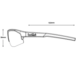 Discount Lunettes de soleil Bolt 2.0 S Black Matte Phantom Brown Gun Femme Lunettes Photochromiques|Lunettes Femme