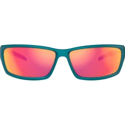 New Lunettes de soleil Cerber Creator Teal Metallic Volt+ Ruby Polarized Femme Lunettes Femme|Lunettes Homme