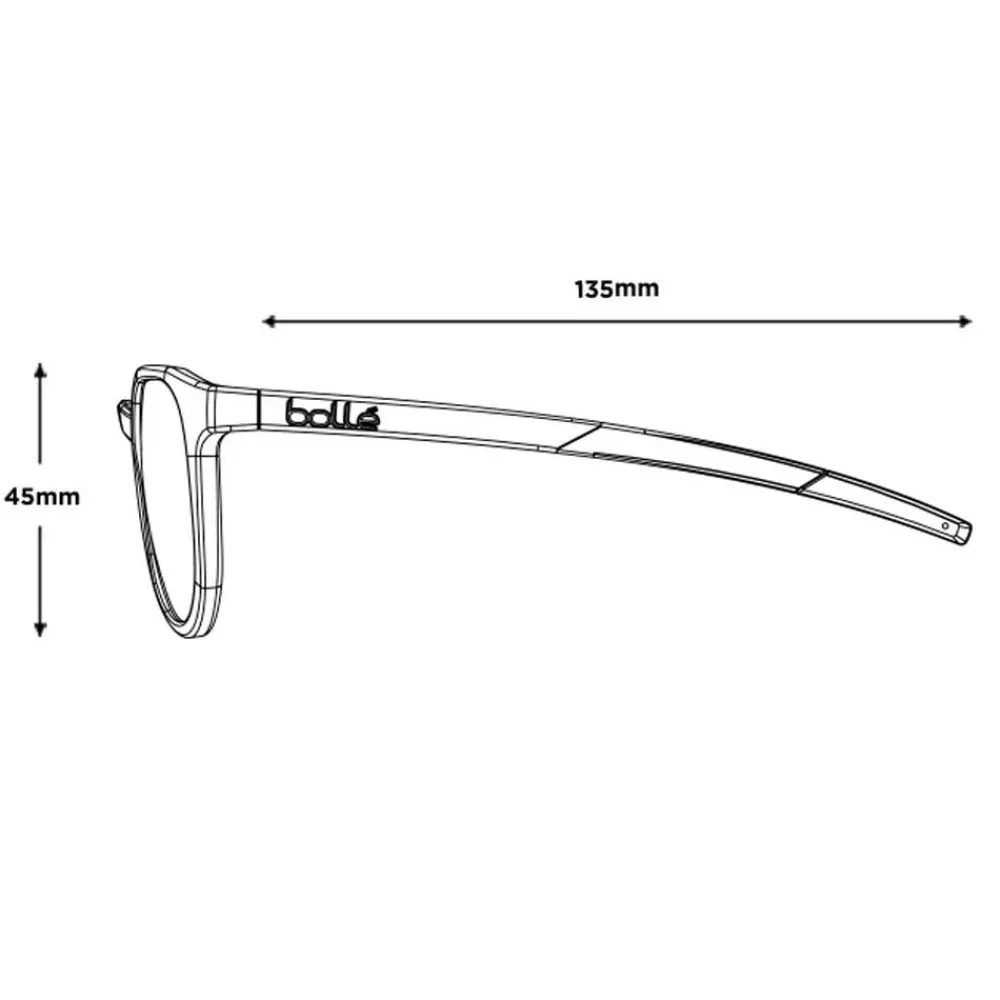 Lunettes Femme|Lunettes Polarisées<Bollé Lunettes de soleil Merit Black Matte Volt + Gun Polarized