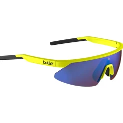 Lunettes Trail|Lunettes Trail-Running<Bollé Lunettes de soleil Micro Edge Acid Yellow Matte Brown Blue