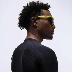 Lunettes Trail|Lunettes Trail-Running<Bollé Lunettes de soleil Micro Edge Acid Yellow Matte Brown Blue
