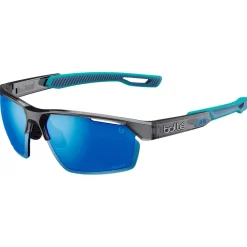 Lunettes Polarisées|Lunettes Trail<Bollé Lunettes de soleil Victus Pro Dark Grey Crystal Blue Volt+ Offshore