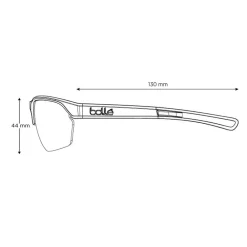 Clearance Lunettes de soleil Victus Black Matte Phantom Brown Gun Photochromic Femme Lunettes Photochromiques|Lunettes Trail