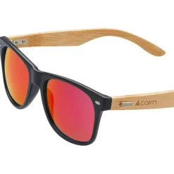 Hot Lunettes de soleil Hybrid Mat Black Red Polarized Lunettes Polarisées|Lunettes Homme