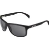 Lunettes Femme|Lunettes Polarisées<Cairn Lunettes de soleil Takao Mat Black Silver Polarized