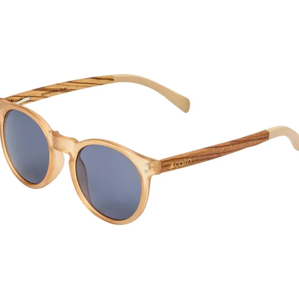 Discount Lunettes de soleil Hype Mat Transparent Biscuit Wood Femme Lunettes Femme|Lunettes Homme