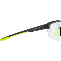 Lunettes Femme|Lunettes Homme<Cebe Lunettes de soleil Asphalt Lite Black Lime Matte Zone Vario Grey Cat.0-3 Blue