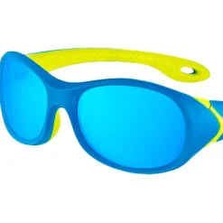 Lunettes Enfant<Cebe Lunettes de soleil Flipper Matte Blue Lime Zone Ble Light Grey Blue