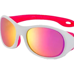 Hot Lunettes de soleil Flipper Matte White Fuchsia Zone Blue Light Grey Pink Enfant Lunettes Enfant