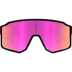 Online Lunettes de soleil Outflow Matt Black Pink Rose Red Mirror Femme Lunettes Trail|Lunettes Trail-Running