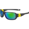 Lunettes Enfant<Cebe Lunettes de soleil Scrat Grey Yellow Zone Blue Light Grey Green
