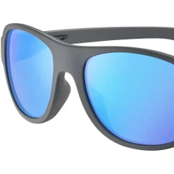 Lunettes Enfant<Cebe Lunettes de soleil Zac Soft Touch Grey Zone Blue Light Grey Cat.3 Blue Flash Mirror