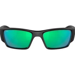 Outlet Lunettes de soleil Corbina Pro Matte Black Green Mirror Polarized Femme Lunettes Femme|Lunettes Polarisées