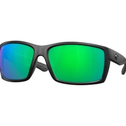 Lunettes Femme|Lunettes Polarisées<Costa Del Mar Lunettes de soleil Reefton Light Blackout Green Mirror Polarized