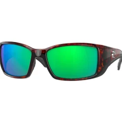 Lunettes Polarisées|Lunettes Femme<Costa Del Mar Lunettes de soleil Blackfin Light Tortoise Green Mirror Polarized