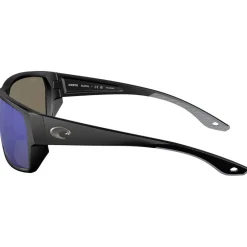 New Lunettes de soleil Tailfin Matte Black Blue Mirror Polarized Femme Lunettes Femme|Lunettes Polarisées