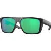 Lunettes Femme|Lunettes Polarisées<Costa Del Mar Lunettes de soleil Lido Matte Black Green Mirror Polarized