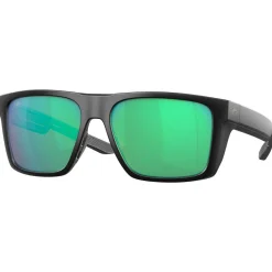 Lunettes Femme|Lunettes Polarisées<Costa Del Mar Lunettes de soleil Lido Matte Black Green Mirror Polarized