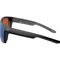 Lunettes Femme|Lunettes Polarisées<Costa Del Mar Lunettes de soleil Lido Matte Black Green Mirror Polarized
