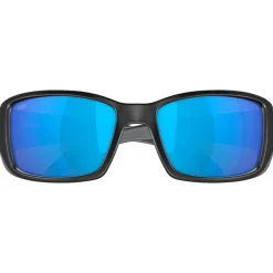 Lunettes Polarisées|Lunettes Femme<Costa Del Mar Lunettes de soleil Blackfin Matte Black Blue Mirror Polarized