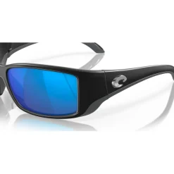 Lunettes Polarisées|Lunettes Femme<Costa Del Mar Lunettes de soleil Blackfin Matte Black Blue Mirror Polarized