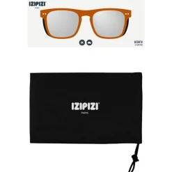 Lunettes Femme|Lunettes Polarisées<Izipizi Lunettes de soleil Zenith L Hazel Green Silver Mirror Polarized