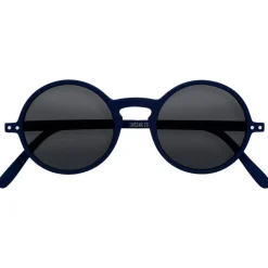 Discount Lunettes de soleil Sun #G Navy Blue Soft Grey Femme Lunettes Femme