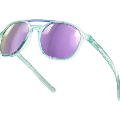 Lunettes Femme<Julbo Lunettes de soleil Slack Cover Translucide Brillant Menthe Gris Clair Spectron 3