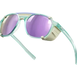 Lunettes Femme<Julbo Lunettes de soleil Slack Cover Translucide Brillant Menthe Gris Clair Spectron 3