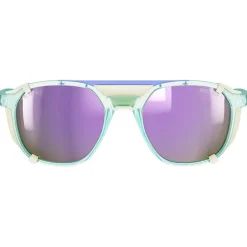 Lunettes Femme<Julbo Lunettes de soleil Slack Cover Translucide Brillant Menthe Gris Clair Spectron 3