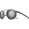 Lunettes Polarisées|Lunettes Femme<Julbo Lunettes de soleil Meta Translucide Brillant Cristal Bleu Foncé Spectron 3 Polarized