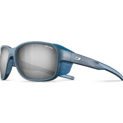 Online Lunettes de soleil Montebianco 2 Bleu Foncé Bleu Mint Spectron 3 Polarized Lunettes Polarisées|Lunettes Homme