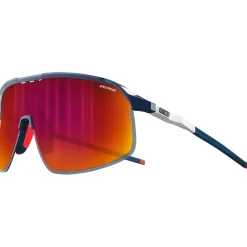 Discount Lunettes de soleil Density Mat Bleu Blanc Rouge Spectron 3 Femme Lunettes Femme|Lunettes Homme