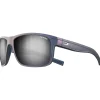 Lunettes Polarisées<Julbo Lunettes de soleil Renegade Mat Bleu Rouge Irisé Spectron 3 Polarized