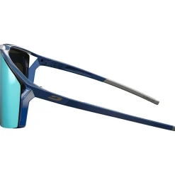 New Lunettes de soleil Edge Cover Mat Bleu Gris Spectron Hd 4 Polarized Femme Lunettes Femme|Lunettes Homme