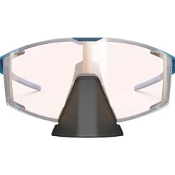 New Lunettes de soleil Edge Cover Mat Bleu Gris Spectron Hd 4 Polarized Femme Lunettes Femme|Lunettes Homme