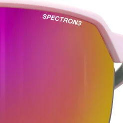 Hot Lunettes de soleil Frequency Mat Rose Pastel Vert Spectron 3 Femme Lunettes, Visières|Lunettes Trail