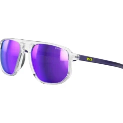 New Lunettes de soleil Ward Translucent Brillant Cristal Violet Spectron 3 Femme Lunettes Femme