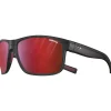 Lunettes Photochromiques|Lunettes Polarisées<Julbo Lunettes de soleil Renegade Mat Noir Rouge Foncé Reactiv High Contrast 0-3