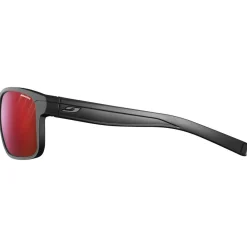 Lunettes Photochromiques|Lunettes Polarisées<Julbo Lunettes de soleil Renegade Mat Noir Rouge Foncé Reactiv High Contrast 0-3