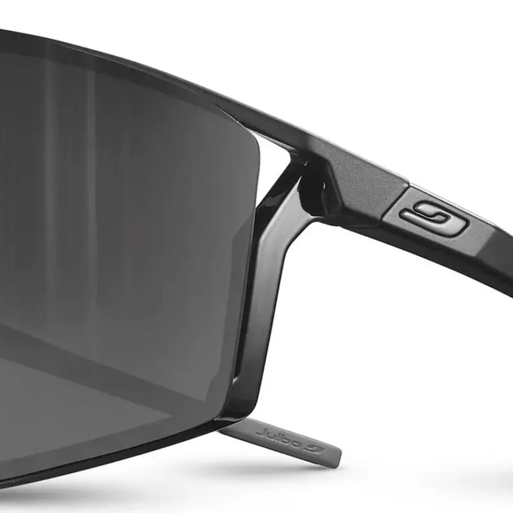 Lunettes Homme|Lunettes Femme<Julbo Lunettes de soleil Edge Brillant Argent Blanc Spectron 3