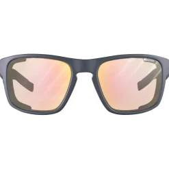 Lunettes Femme|Lunettes Homme<Julbo Lunettes de soleil Shield M Mat Gris Foncé Pastel Vert Reactiv Glare Control 1-3