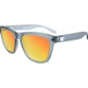 Lunettes Femme|Lunettes Femme<Knockaround Lunettes de soleil Premiums Frosted Grey