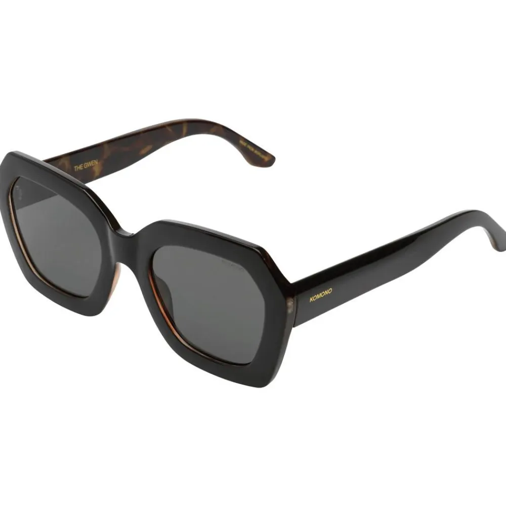 Lunettes Femme<Komono Lunettes de soleil Gwen Black Tortoise