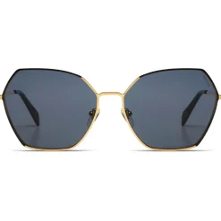 Lunettes Femme<Komono Lunettes de soleil Belle Gold Black